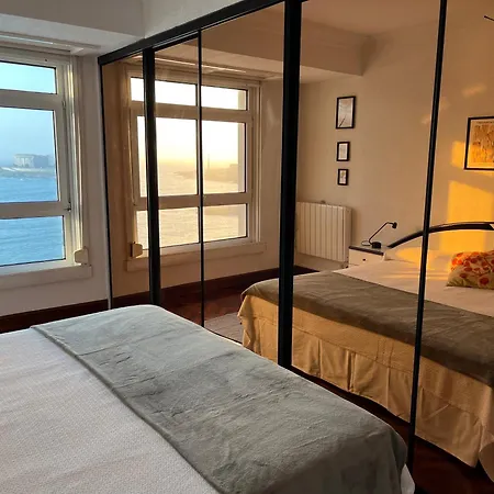 شقة Primera Linea Playa Riazor آكورونيا