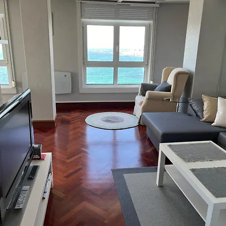 شقة Primera Linea Playa Riazor آكورونيا